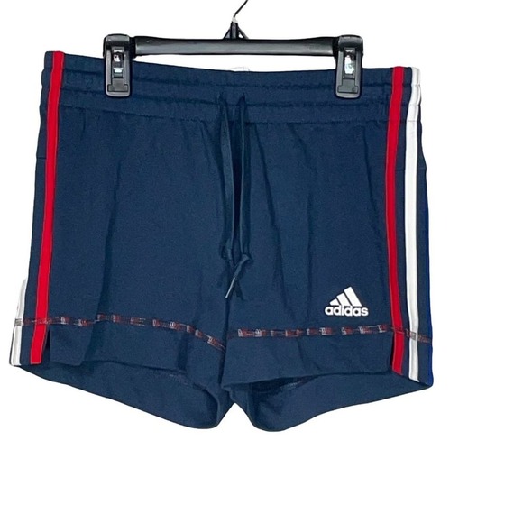 adidas Women's Snowcone Shorts, French terry Navy XS - Picture 2 of 8